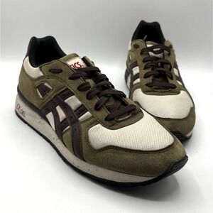 ASICS GT ll Sneakers Men's Size 9 Olive Green Brown‎ H310N F460713